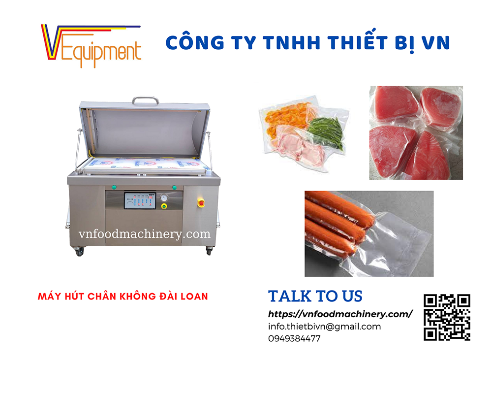 MÁY HÚT CHÂN KHÔNG MỘT KHOANG ĐÀI LOAN