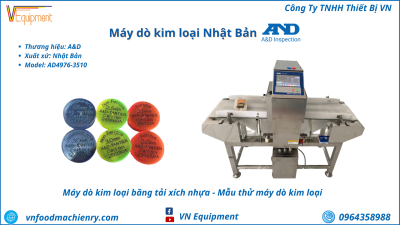 Mẫu chuẩn máy dò kim loại